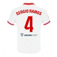 Sevilla Sergio Ramos #4 Hjemmebanetrøje 2023-24 Kortærmet